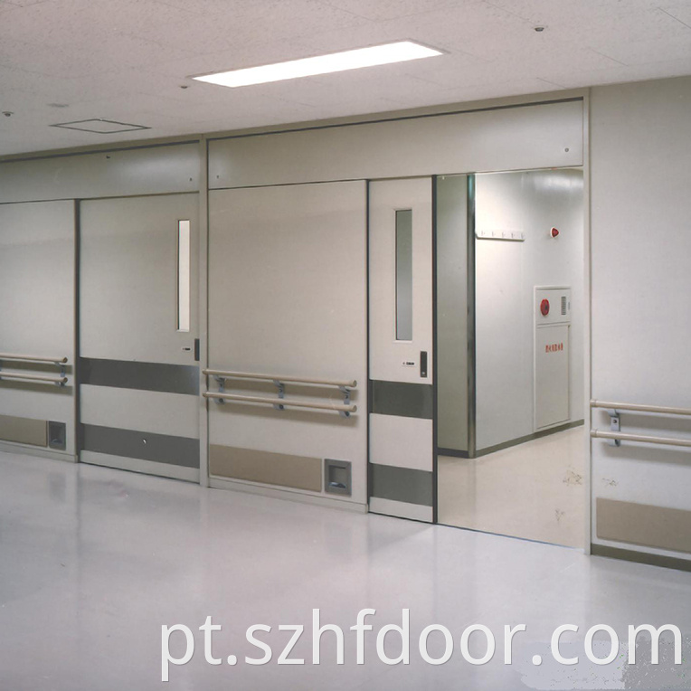 Hospital protective door